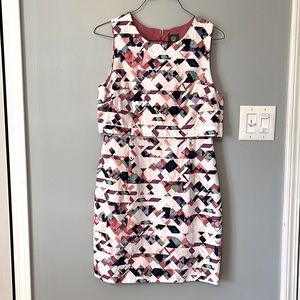 Vince Camuto overlay dress